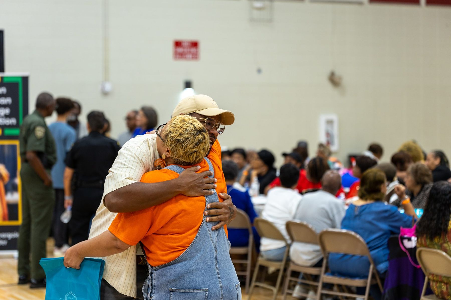 A Foundation volunteer at Senior Citizens Thank You Day, 2025