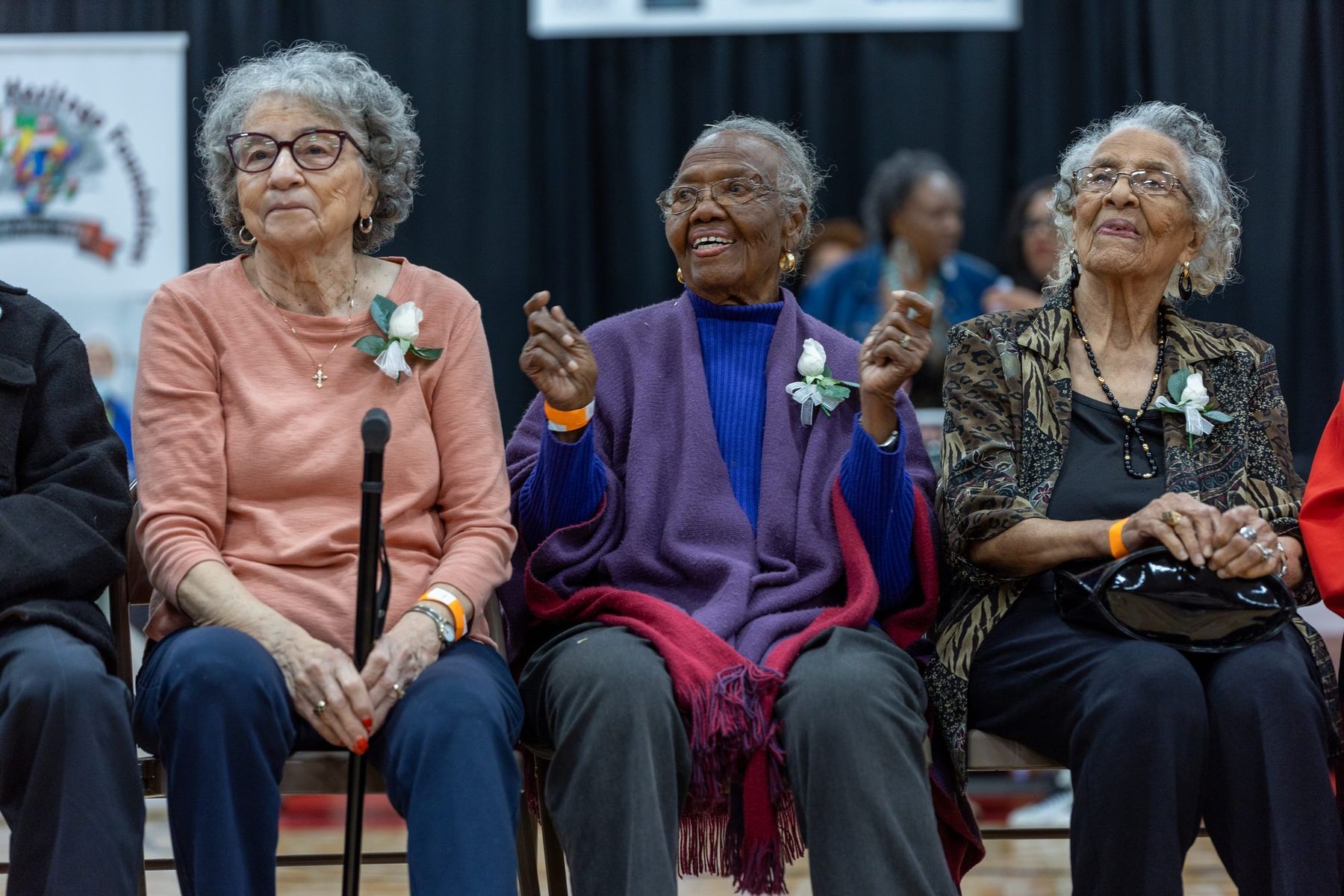Honored elders at Senior Citizens Thank You Day, 2025